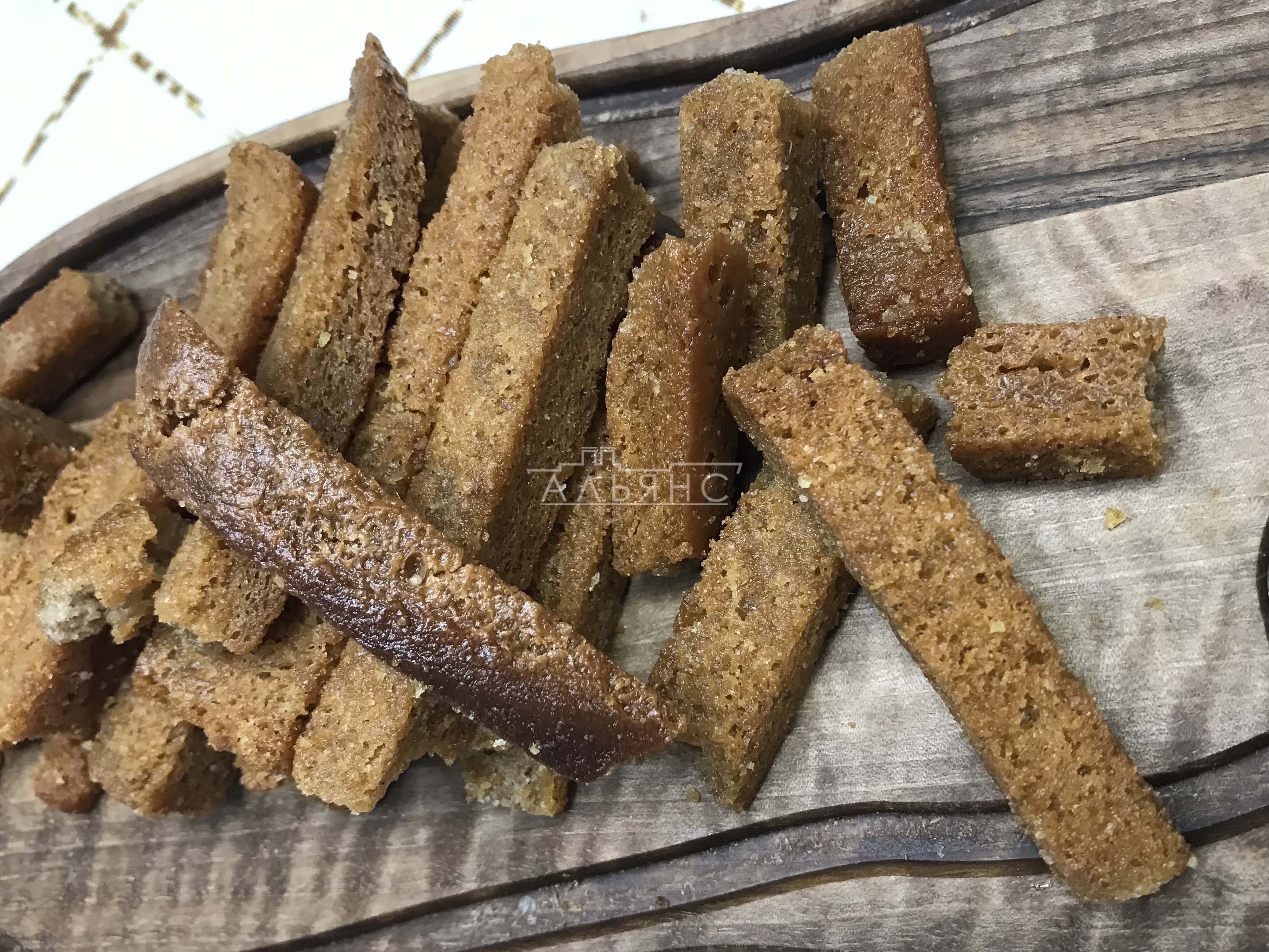 Деревенские гренки с чесноком в Муроме