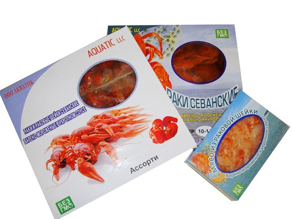 Раки в ассортименте в Муроме