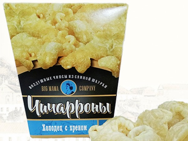 Чичарроны со вкусом холодца и хрена в Муроме