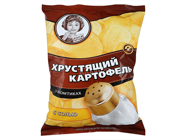Картофельные чипсы "Девочка" 160 гр. в Муроме