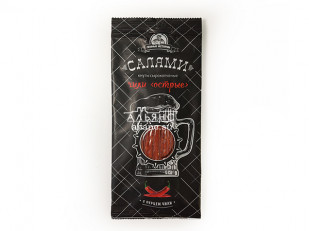 Сухарики с малосольным огурчиком: Кнуты  Салями Чили 50 гр