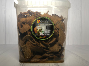 Арахис: Ведро Ржаные гренки с малосольным огурчиком