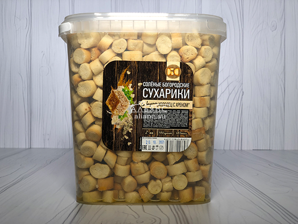 Сухарики с холодцом и хреном в Муроме