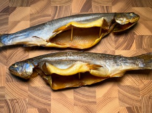 Арахис в глазури: Форель радужная х/к