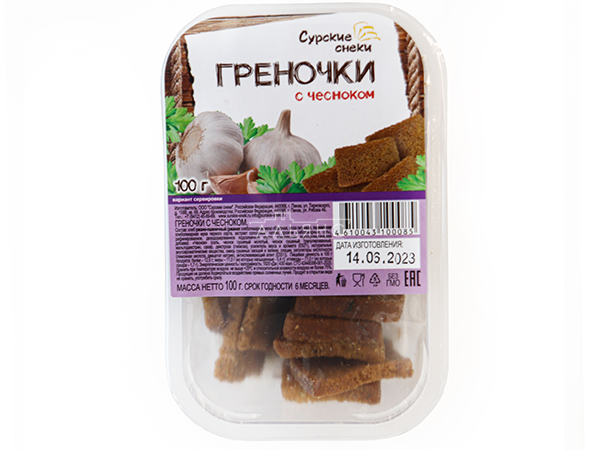 Сурские гренки с Чесноком (100 гр) в Муроме