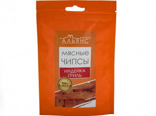 Сурские гренки с Чесноком (100 гр): Мясо (АЛЬЯНС) вяленое индейка 