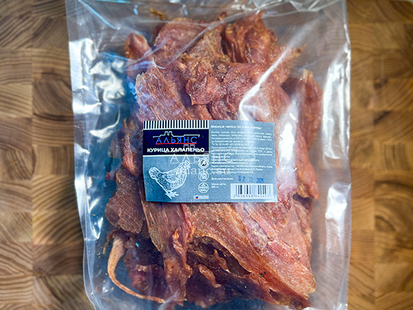 Мясо (АЛЬЯНС) вяленое курица 500гр "С халапеньо" в Муроме