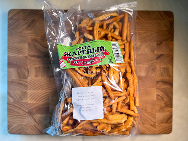 Жареный сыр "ВКУСНЯШКА" (Оливковый) 500гр. в Муроме