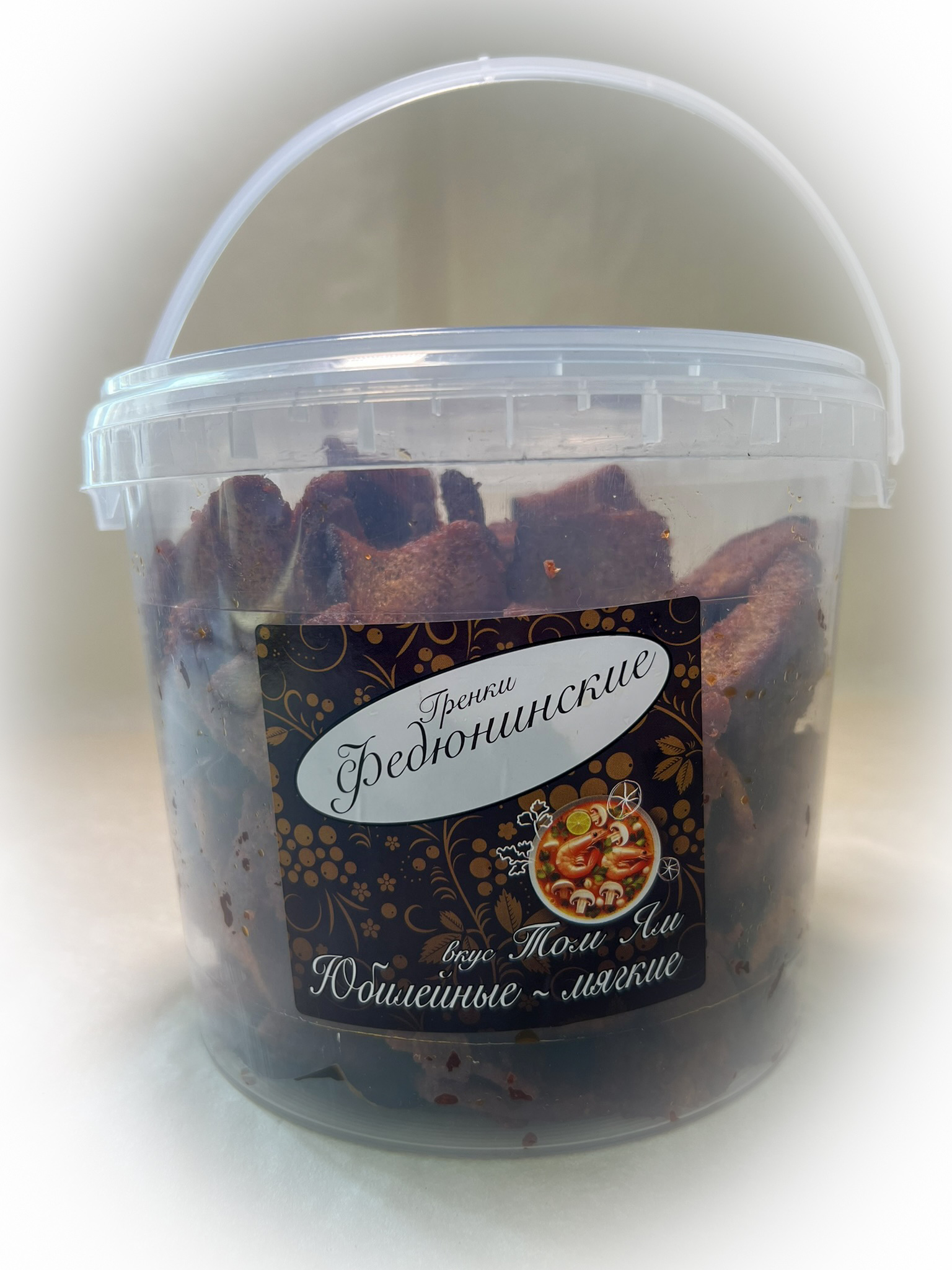 Гренки "ФЕДЮНИНСКИЕ" "Том ям" (ведро 900 гр.) в Муроме