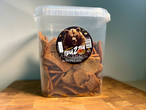 Ведро Ржаные гренки со вкусом Крылышки Барбекю (1 кг) в Муроме