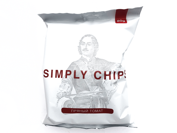 Картофельные чипсы "Simple chips" Пряный томат 80 гр. в Муроме